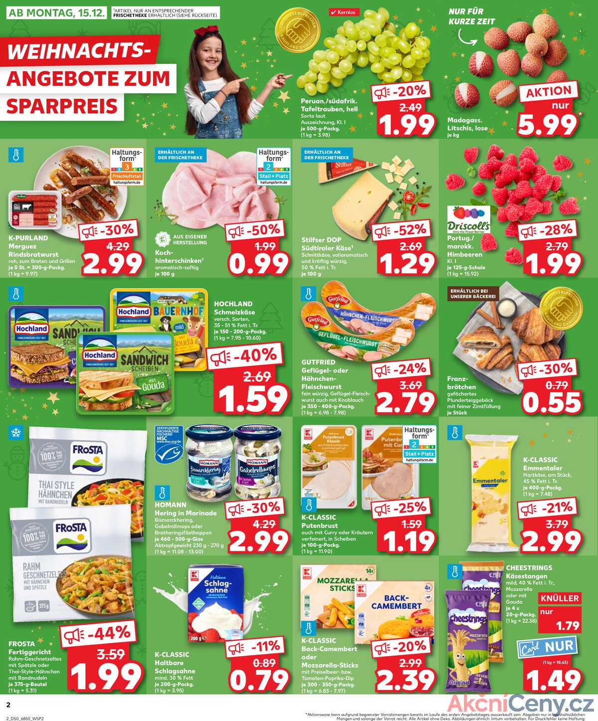 Leták Kaufland Německo 14.12.-17.12.2025 strana 2