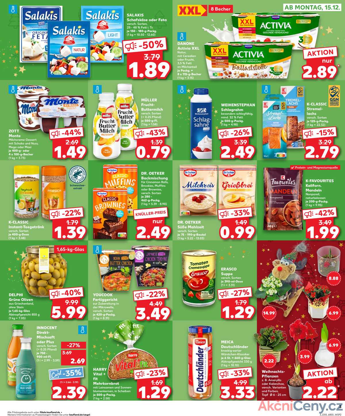 Leták Kaufland Německo 14.12.-17.12.2025 strana 3