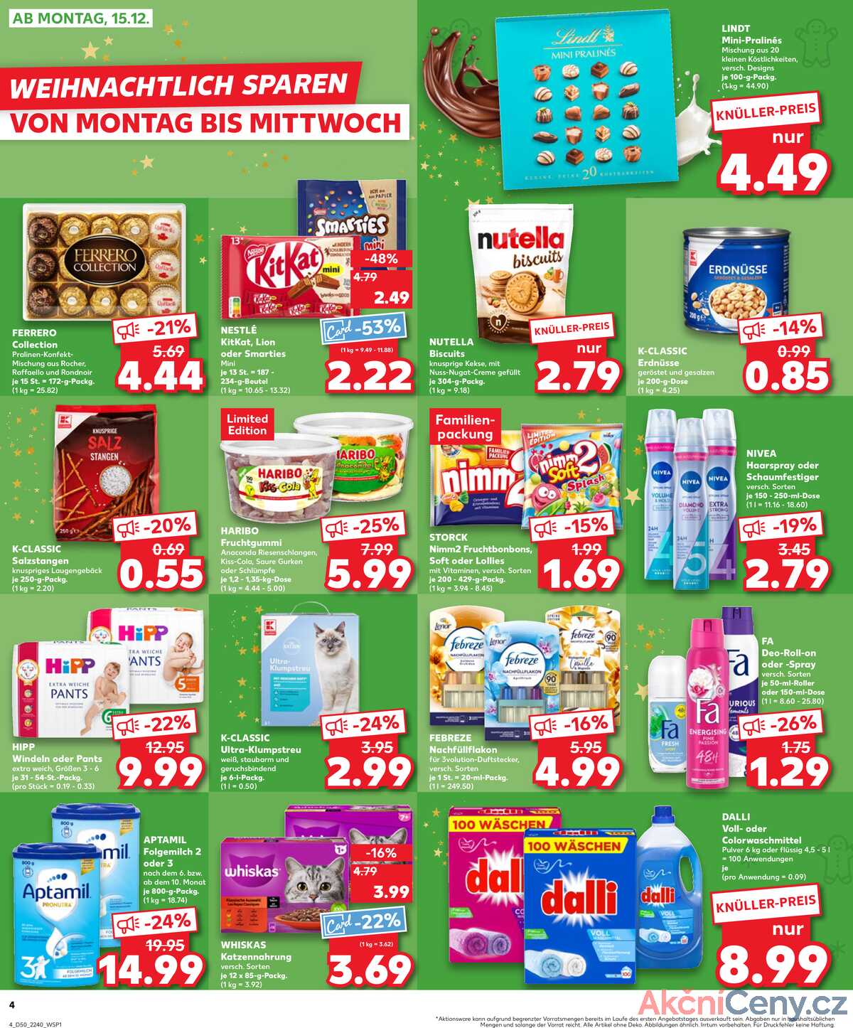 Leták Kaufland Německo 14.12.-17.12.2025 strana 4