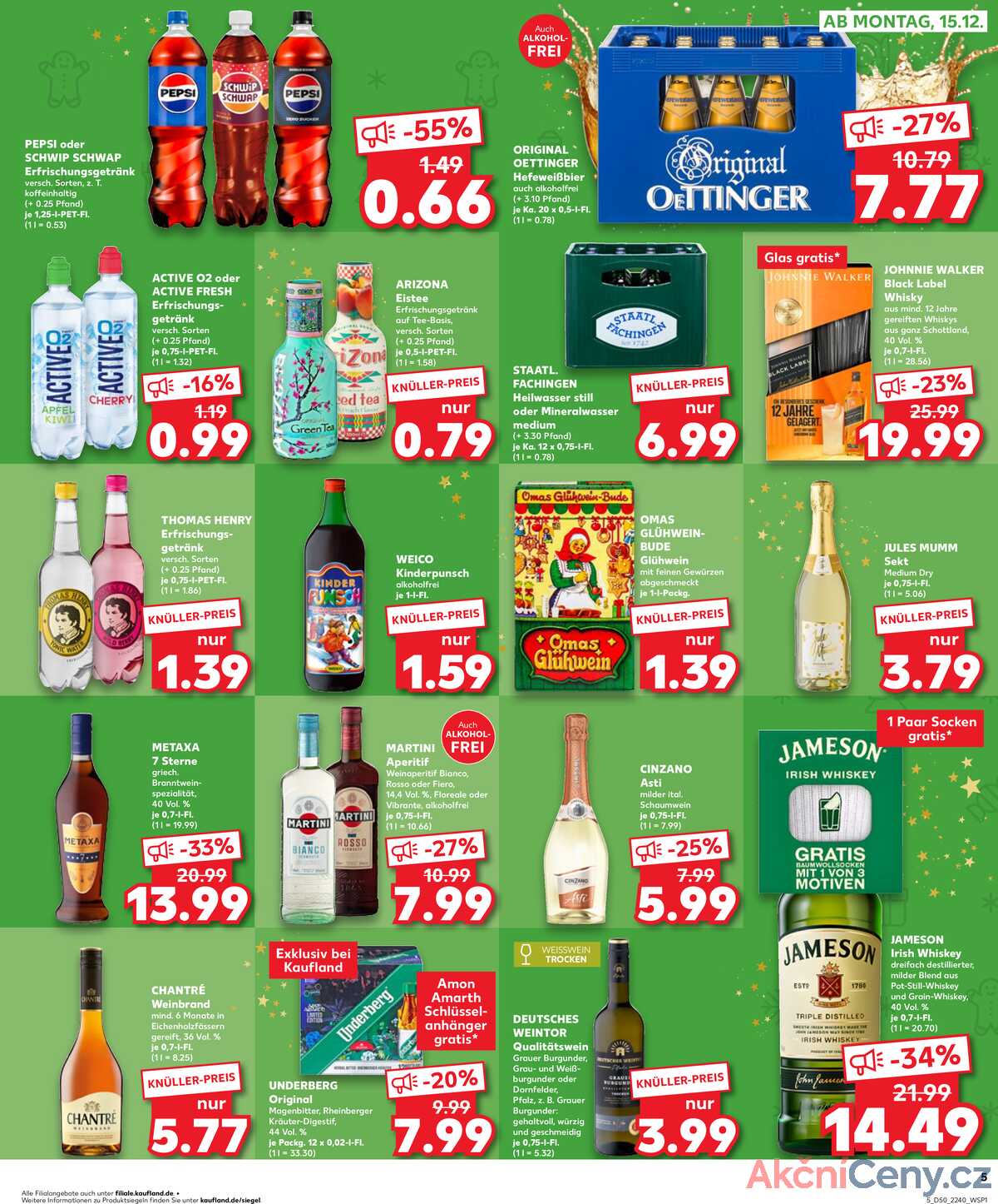 Leták Kaufland Německo 14.12.-17.12.2025 strana 5