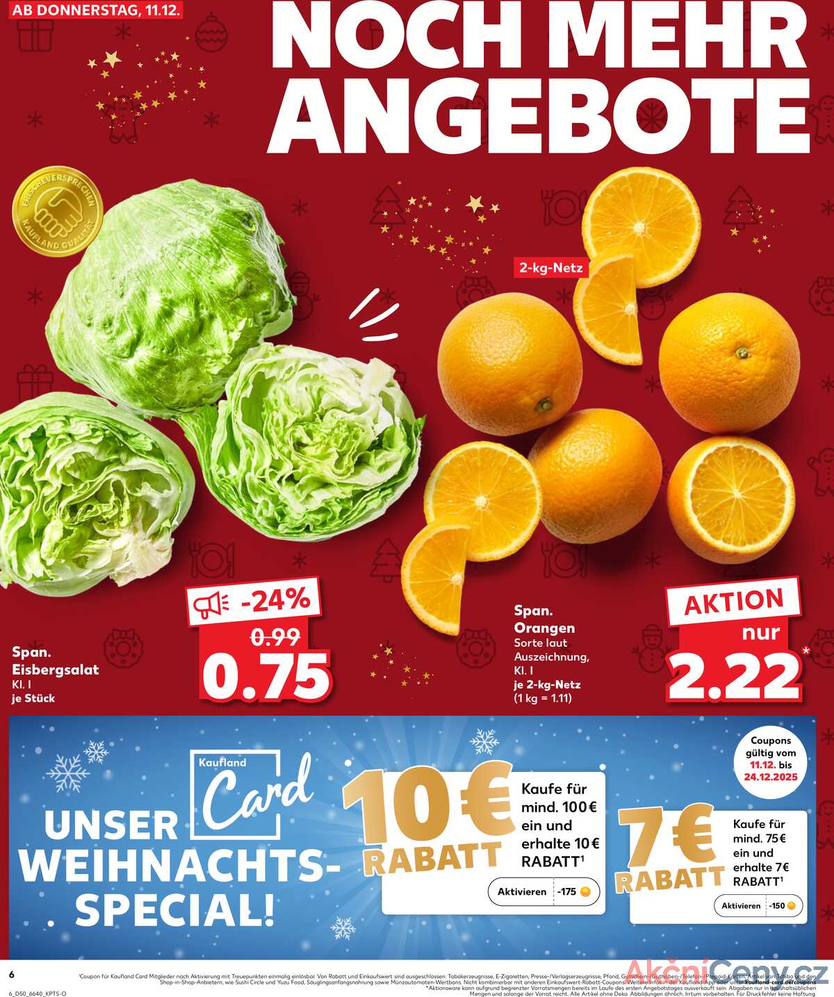 Leták Kaufland Německo 14.12.-17.12.2025 strana 6