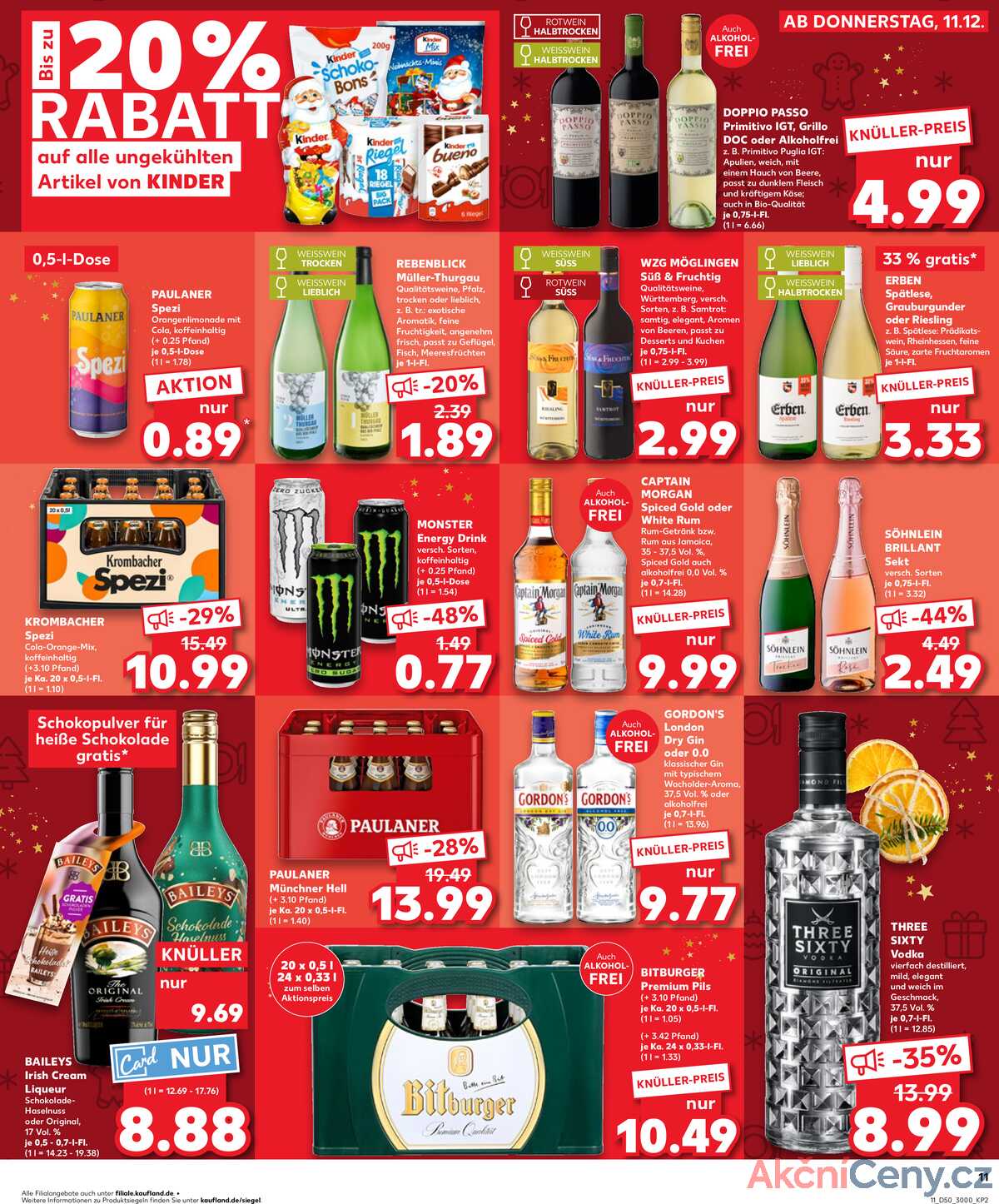 Leták Kaufland Německo 14.12.-17.12.2025 strana 11