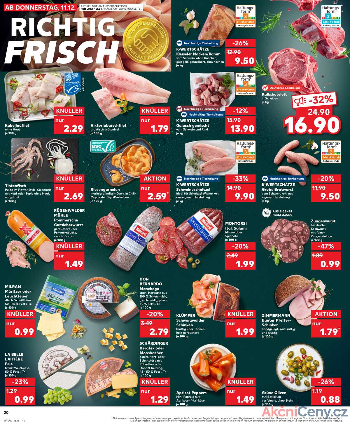 Leták Kaufland Německo 14.12.-17.12.2025 strana 20
