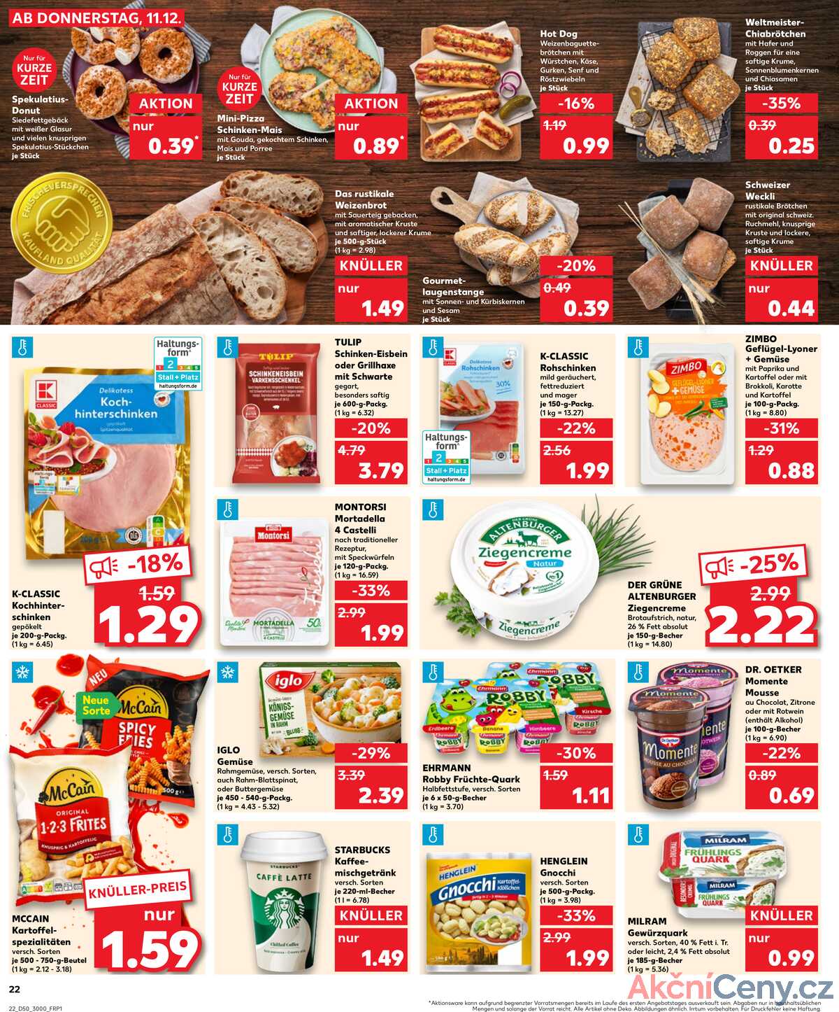 Leták Kaufland Německo 14.12.-17.12.2025 strana 22