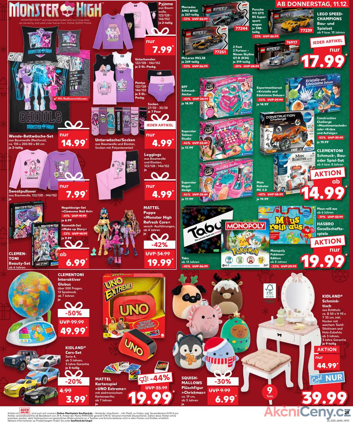 Leták Kaufland Německo 14.12.-17.12.2025 strana 25