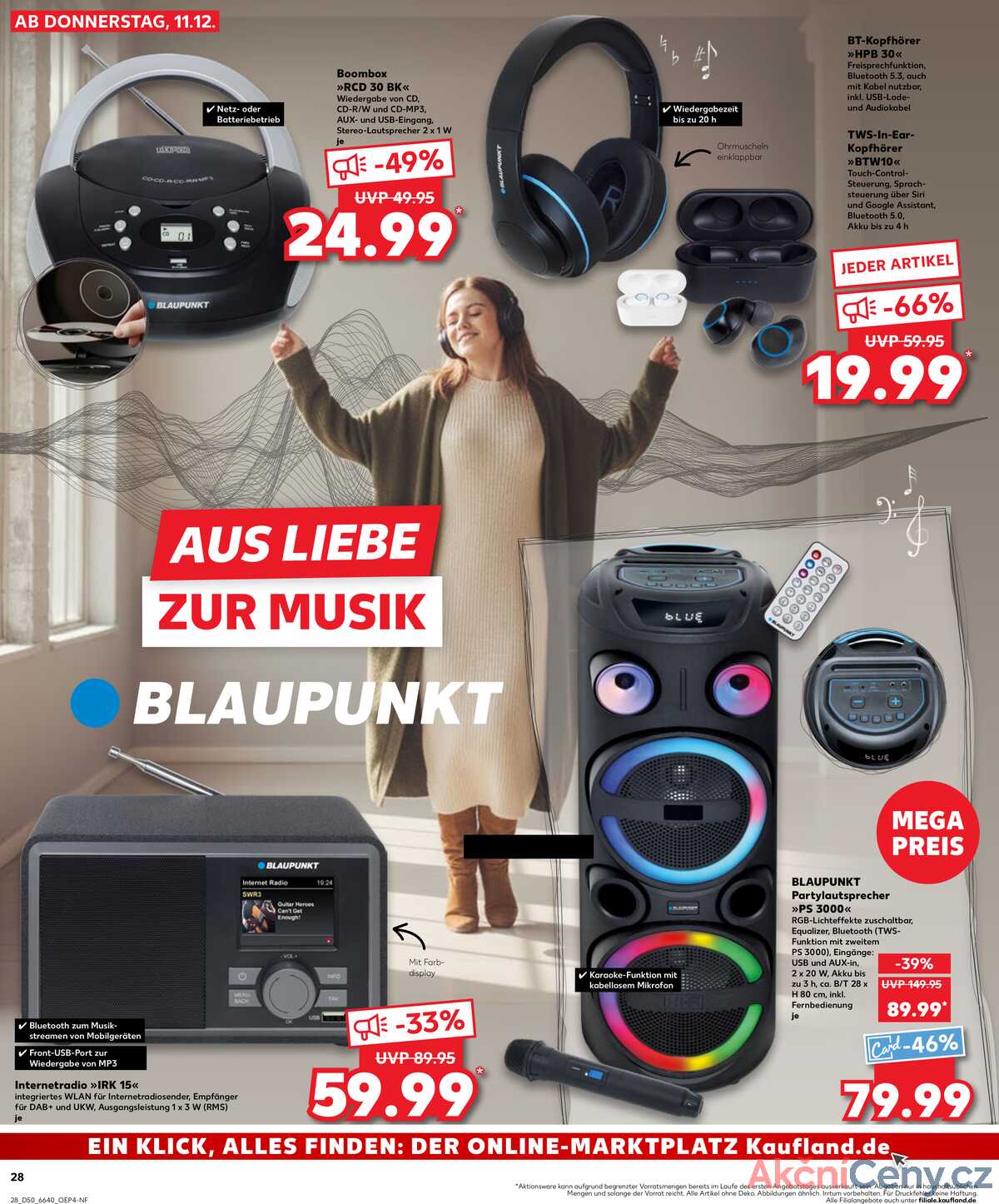 Leták Kaufland Německo 14.12.-17.12.2025 strana 28