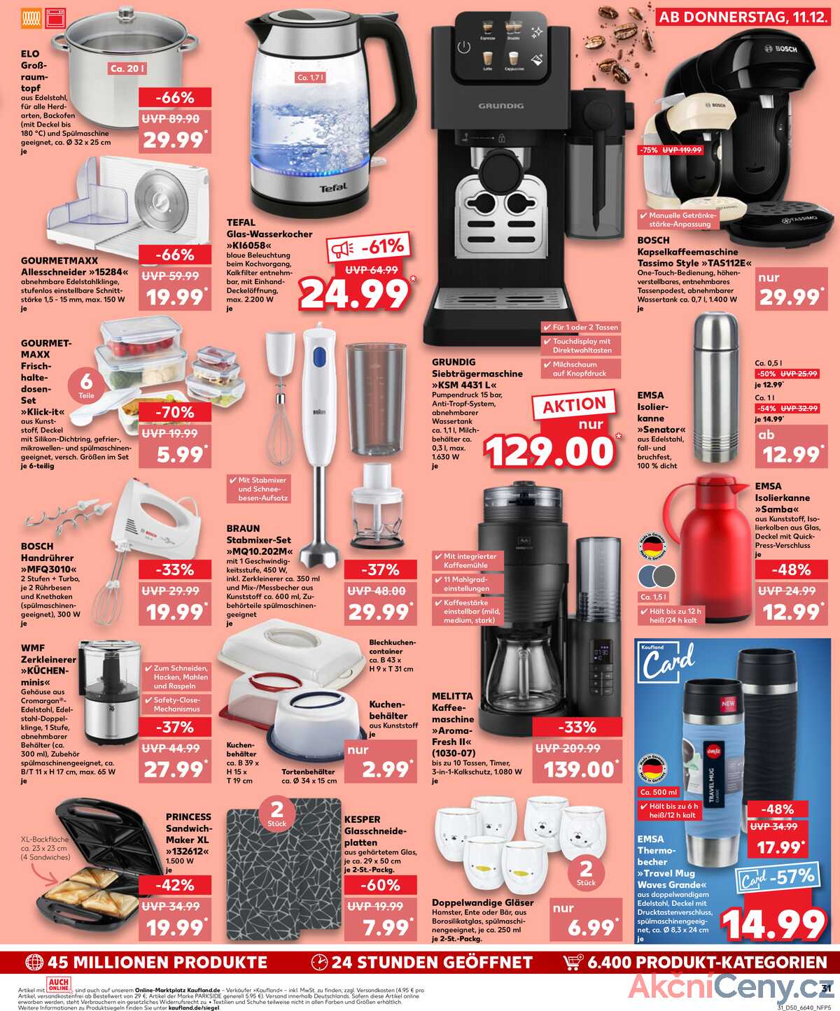 Leták Kaufland Německo 14.12.-17.12.2025 strana 31