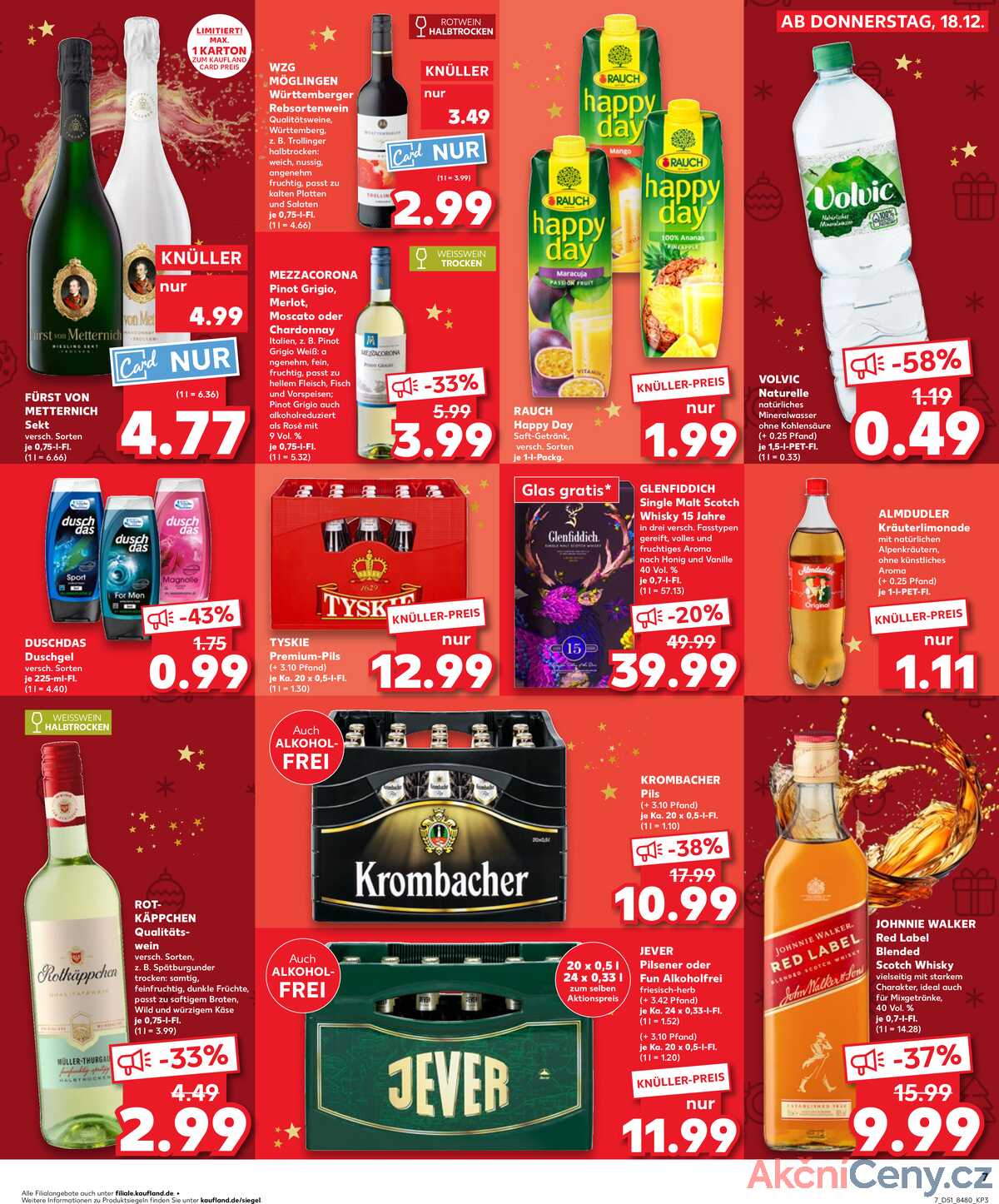Leták Kaufland Německo 18.12.-24.12.2025 strana 7