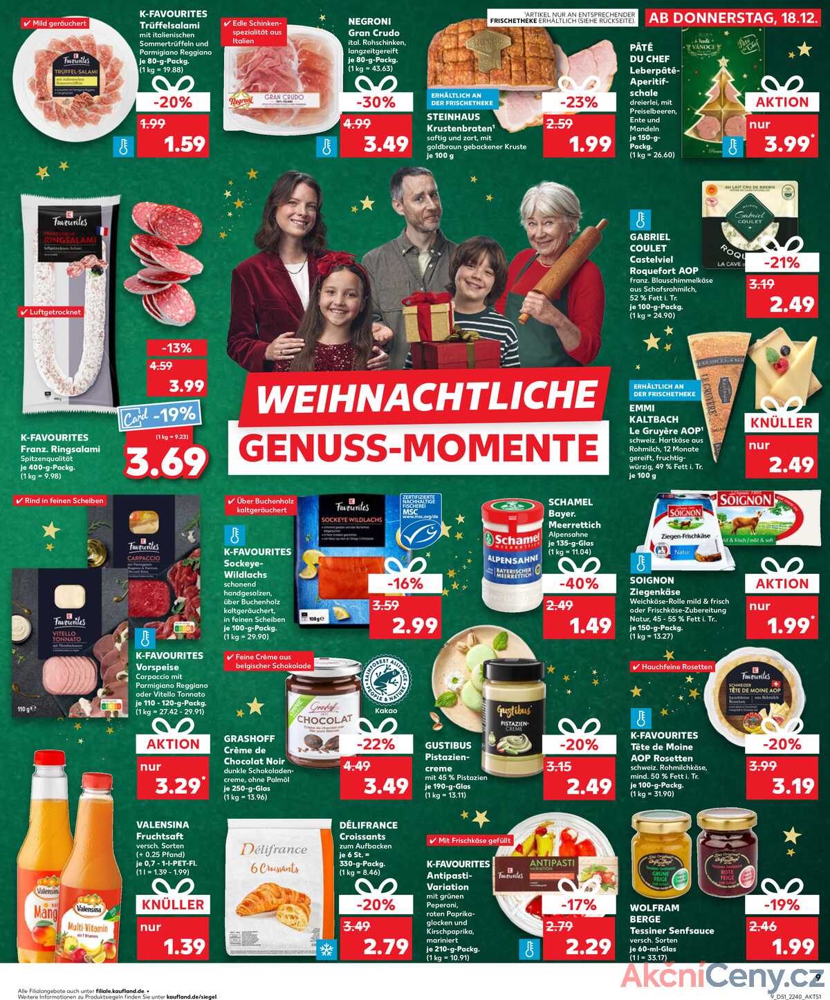 Leták Kaufland Německo 18.12.-24.12.2025 strana 9