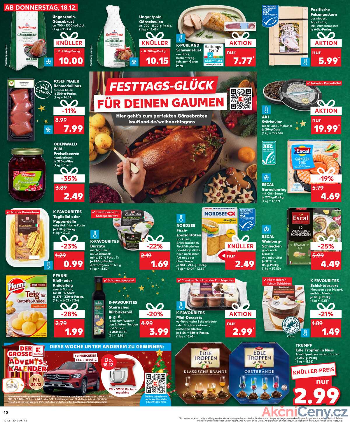 Leták Kaufland Německo 18.12.-24.12.2025 strana 10