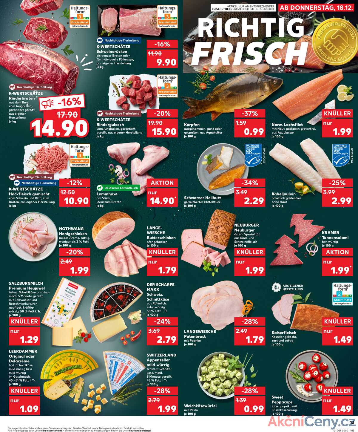Leták Kaufland Německo 18.12.-24.12.2025 strana 13