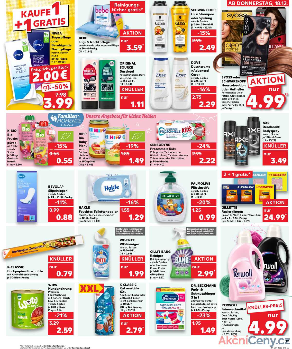 Leták Kaufland Německo 18.12.-24.12.2025 strana 19