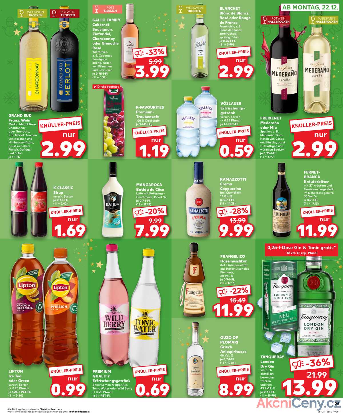 Leták Kaufland Německo 18.12.-24.12.2025 strana 25