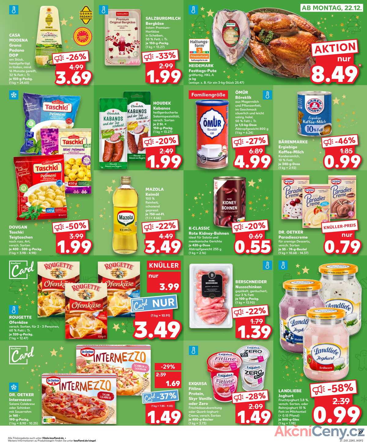 Leták Kaufland Německo 18.12.-24.12.2025 strana 27