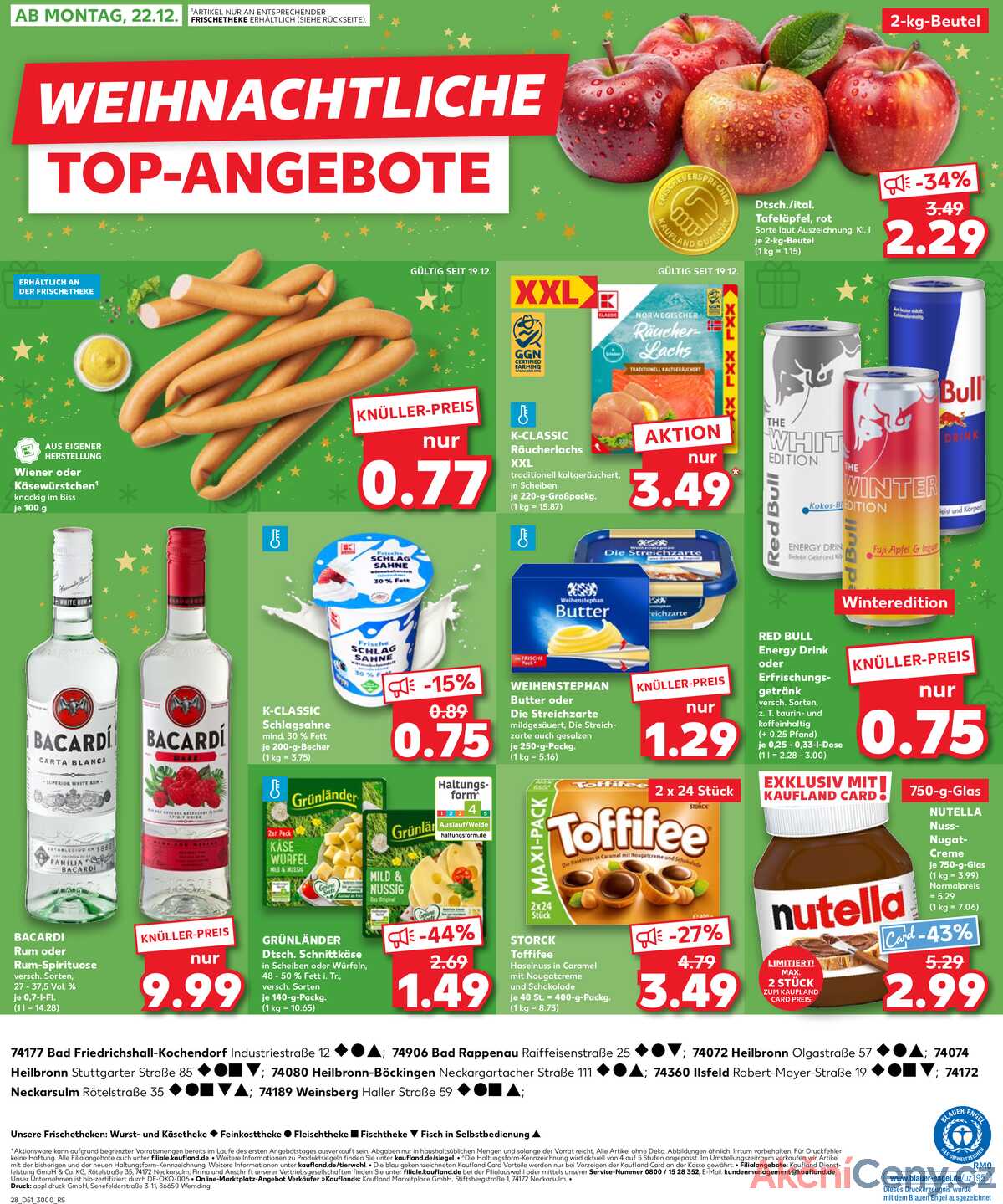 Leták Kaufland Německo 18.12.-24.12.2025 strana 28
