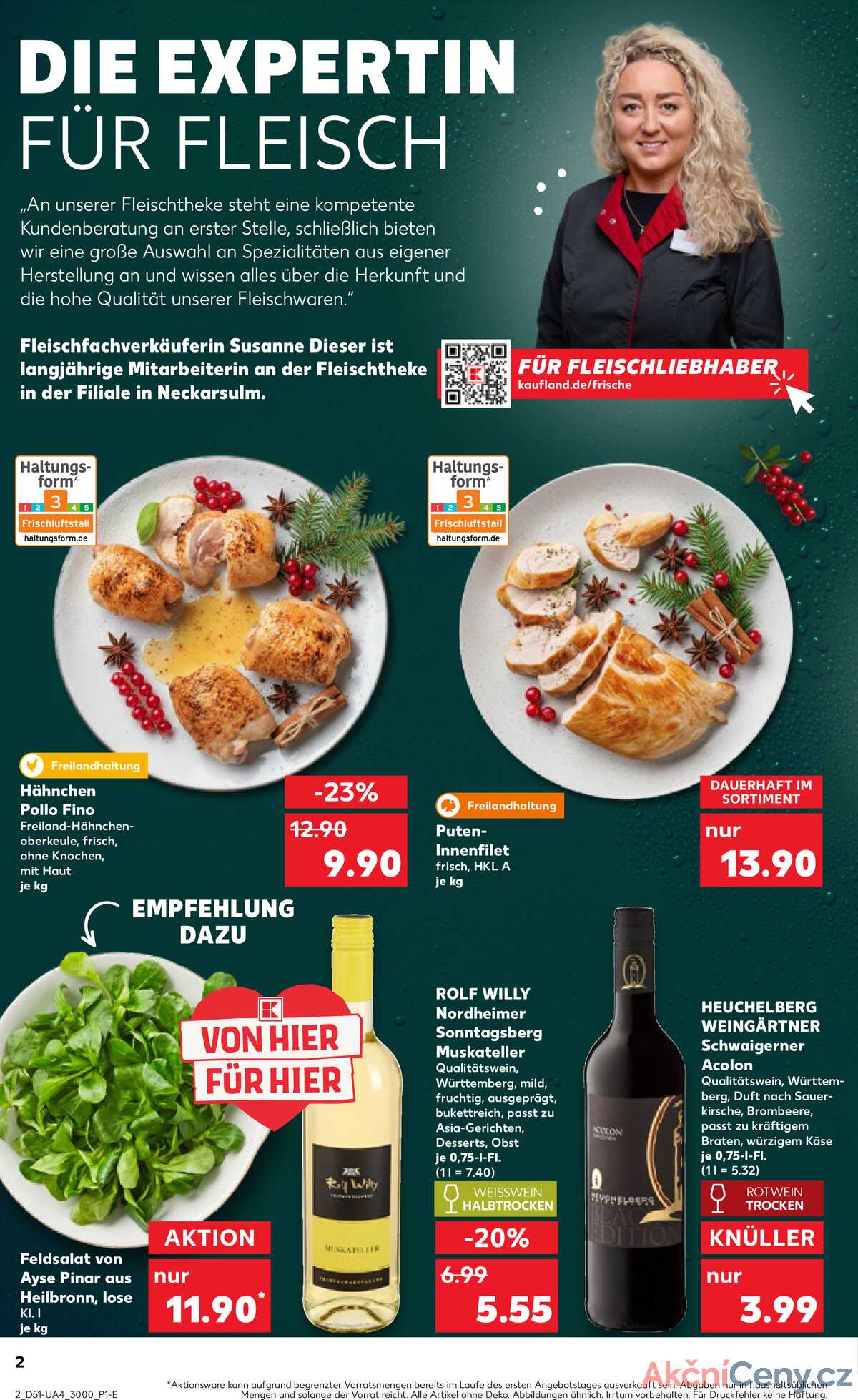 Leták Kaufland Německo 18.12.-24.12.2025 strana 2