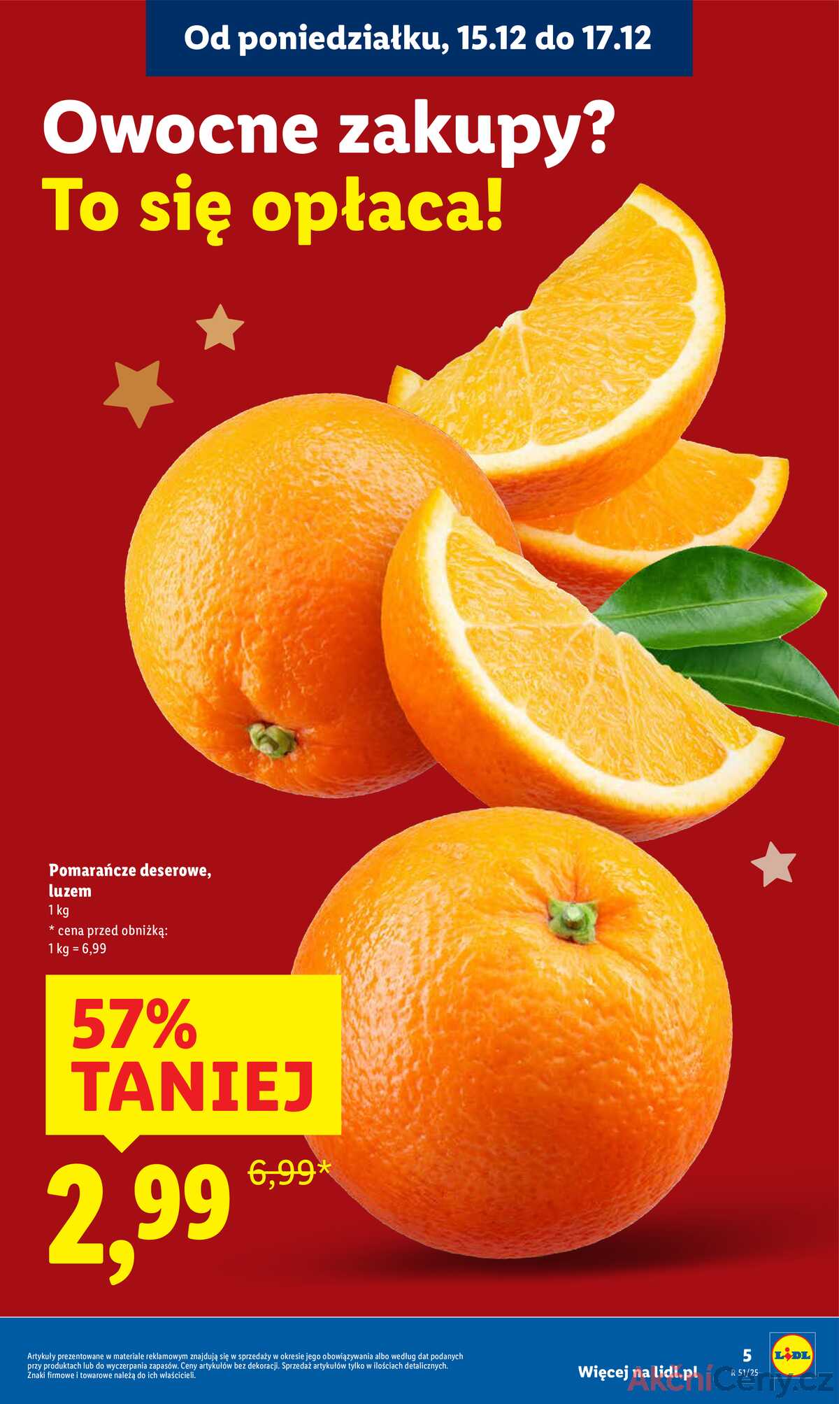 Leták Lidl Polsko 15.12.-17.12.2025 strana 5