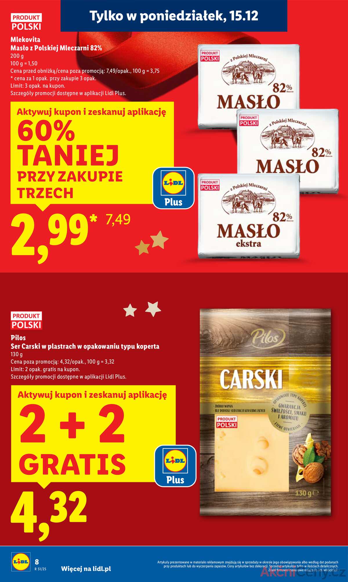 Leták Lidl Polsko 15.12.-17.12.2025 strana 8