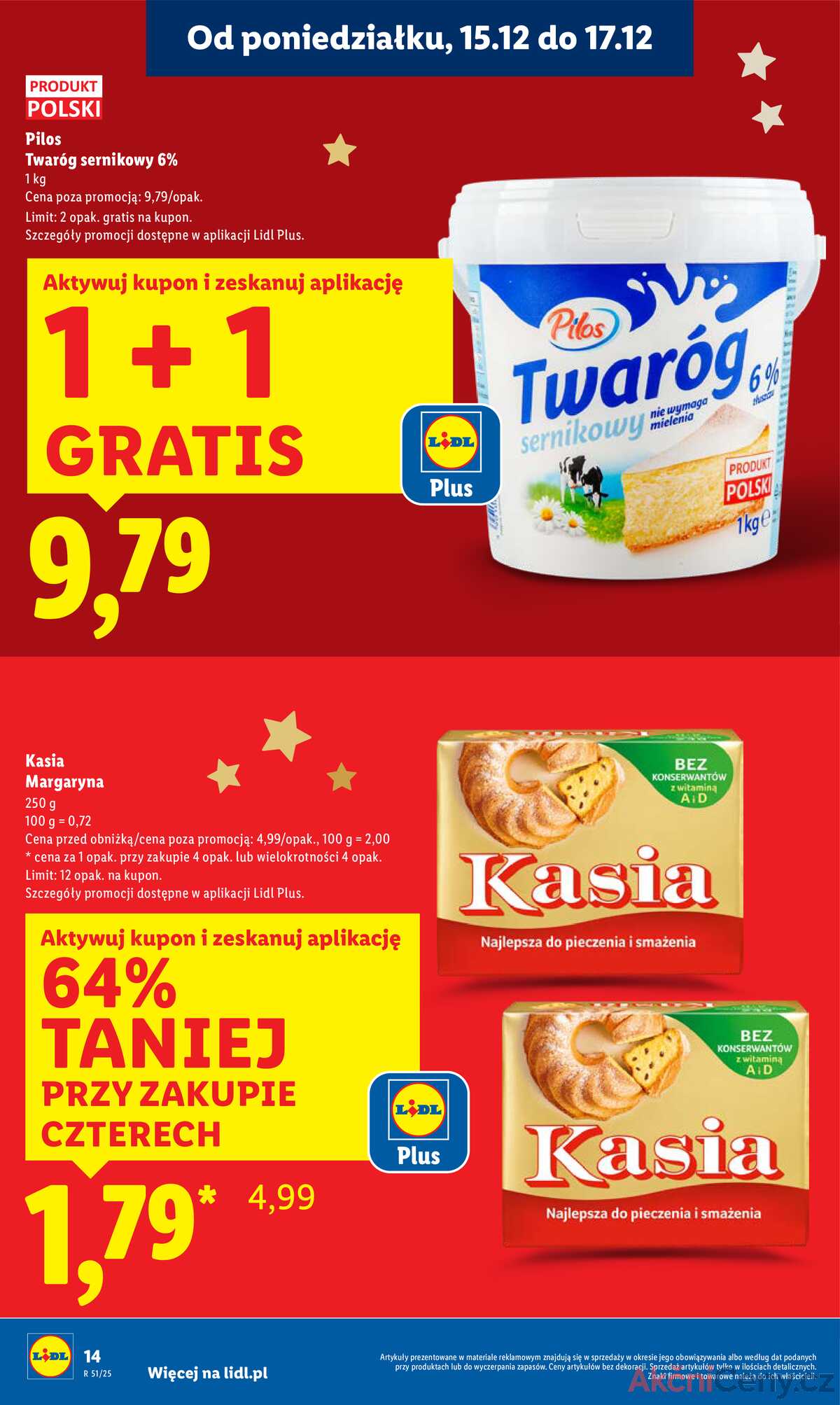 Leták Lidl Polsko 15.12.-17.12.2025 strana 14