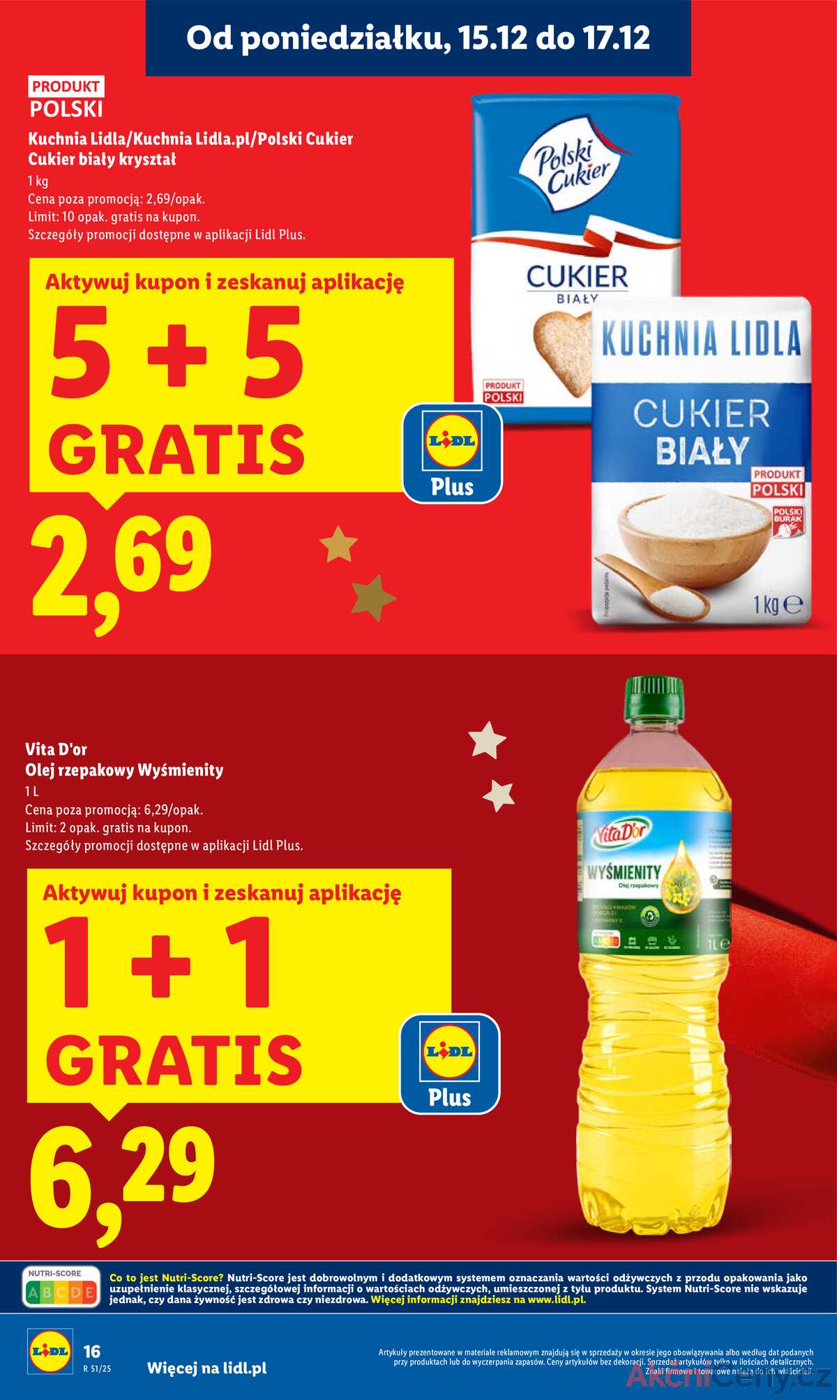 Leták Lidl Polsko 15.12.-17.12.2025 strana 16