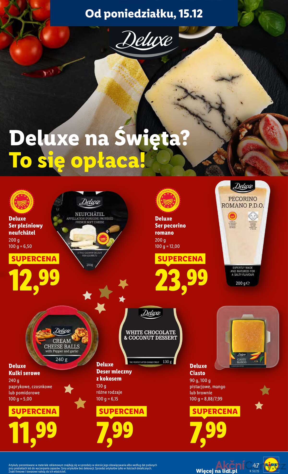 Leták Lidl Polsko 15.12.-17.12.2025 strana 49