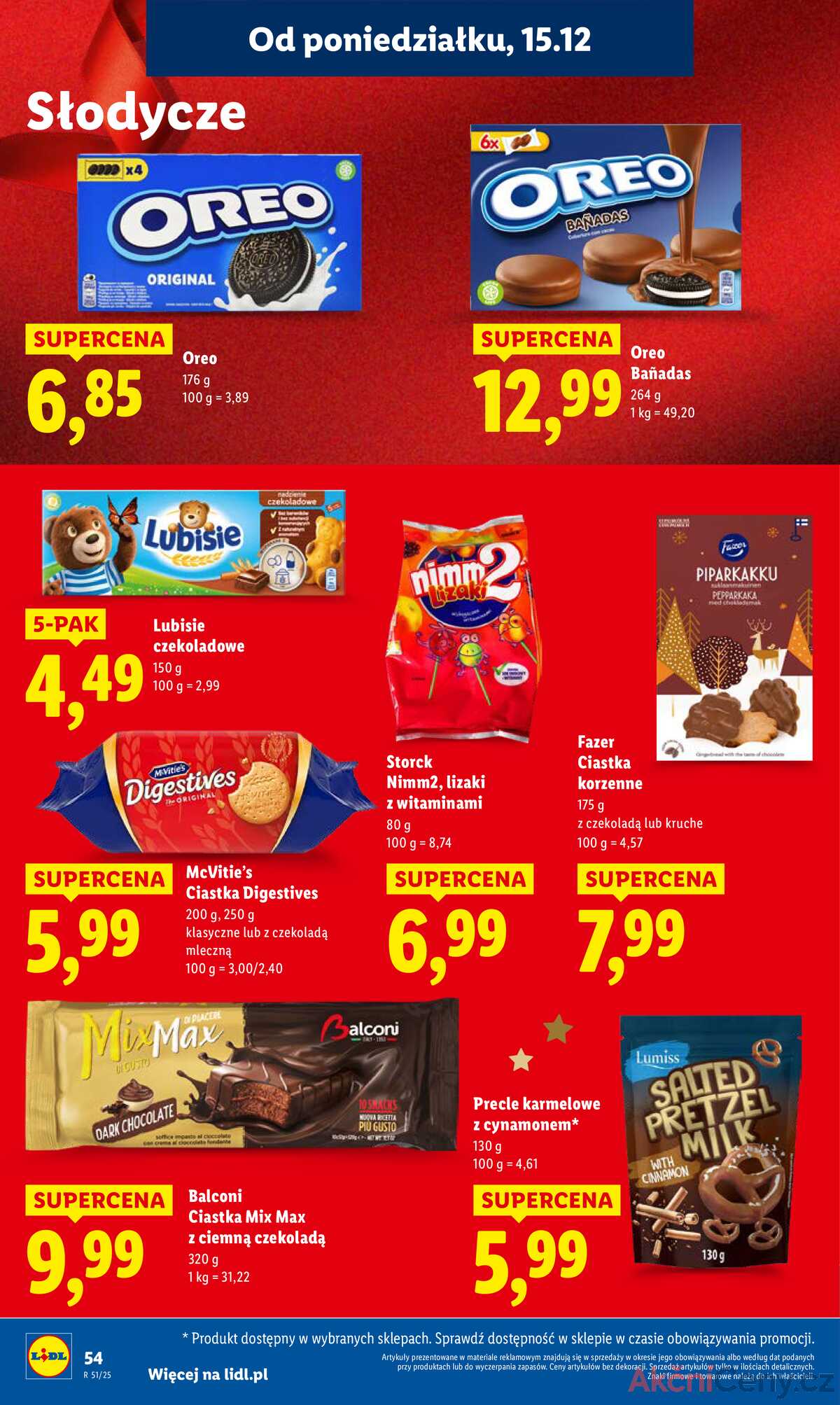 Leták Lidl Polsko 15.12.-17.12.2025 strana 56