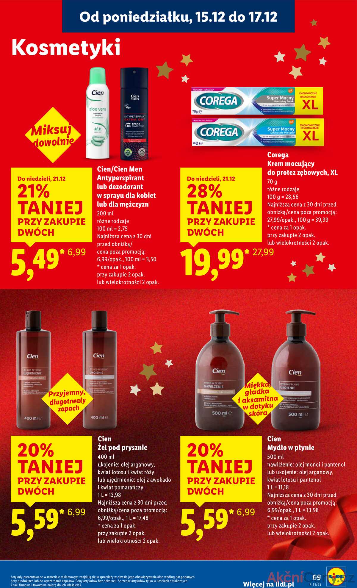 Leták Lidl Polsko 15.12.-17.12.2025 strana 71