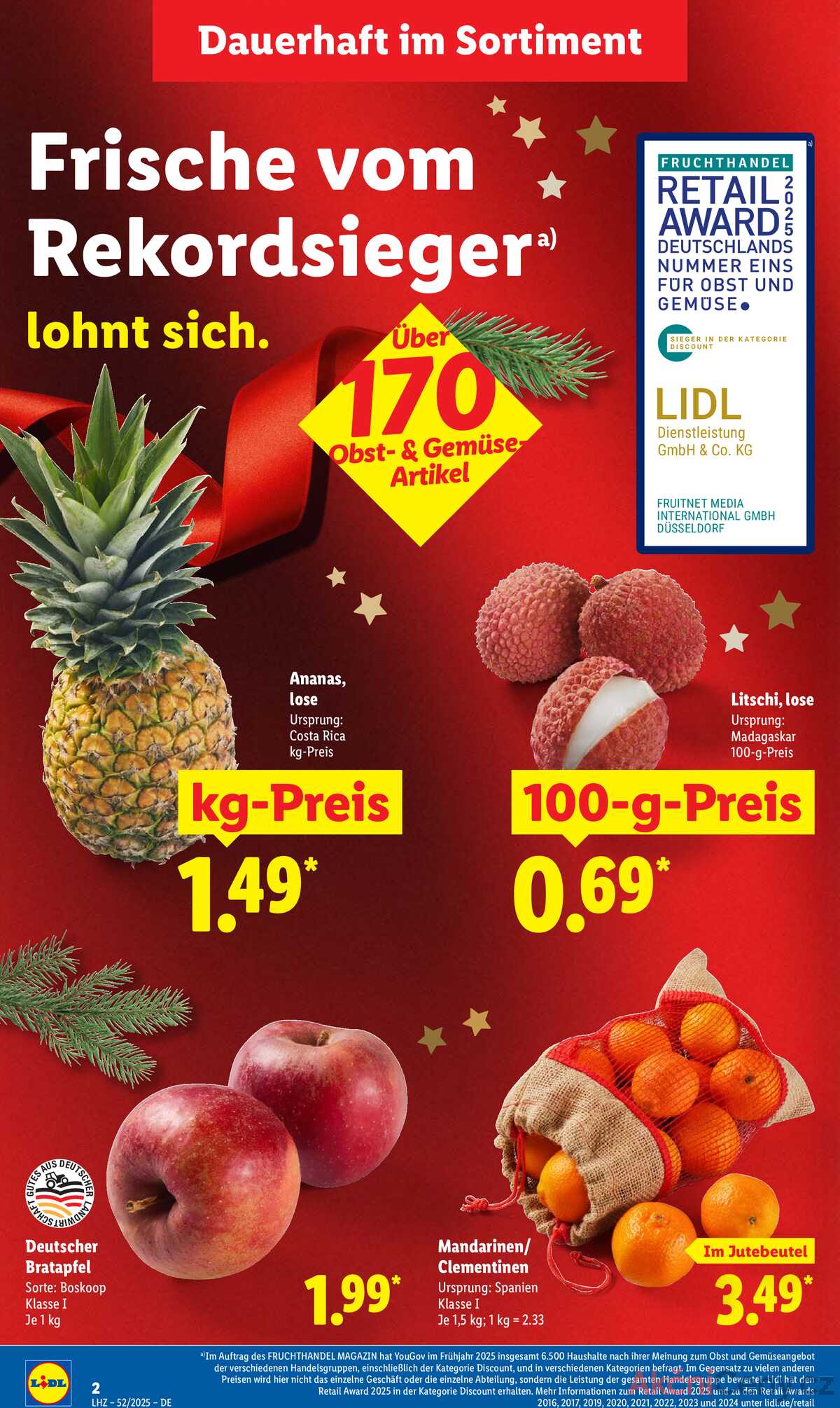 Leták Lidl Německo 22.12.-27.12.2025 strana 8