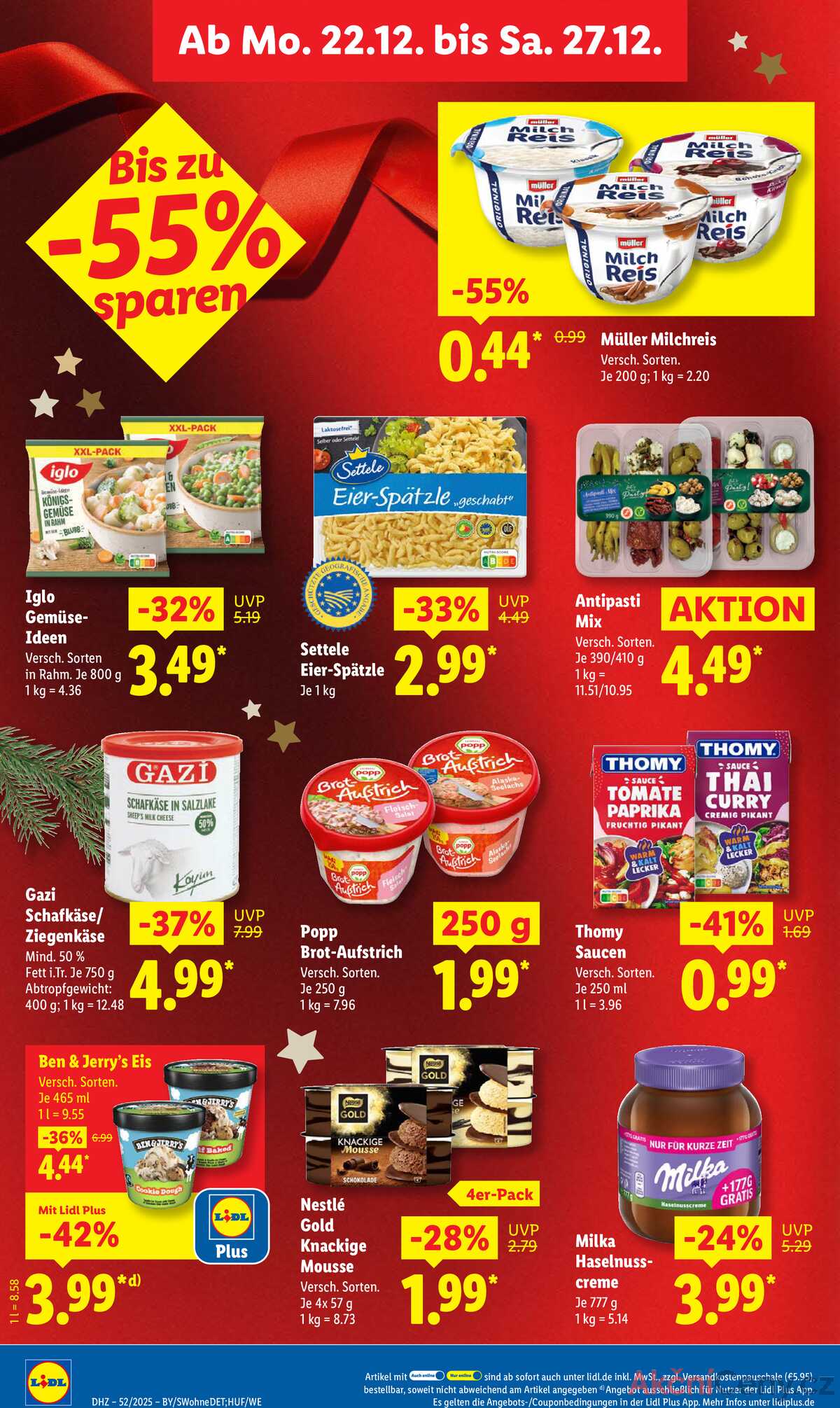 Leták Lidl Německo 22.12.-27.12.2025 strana 16