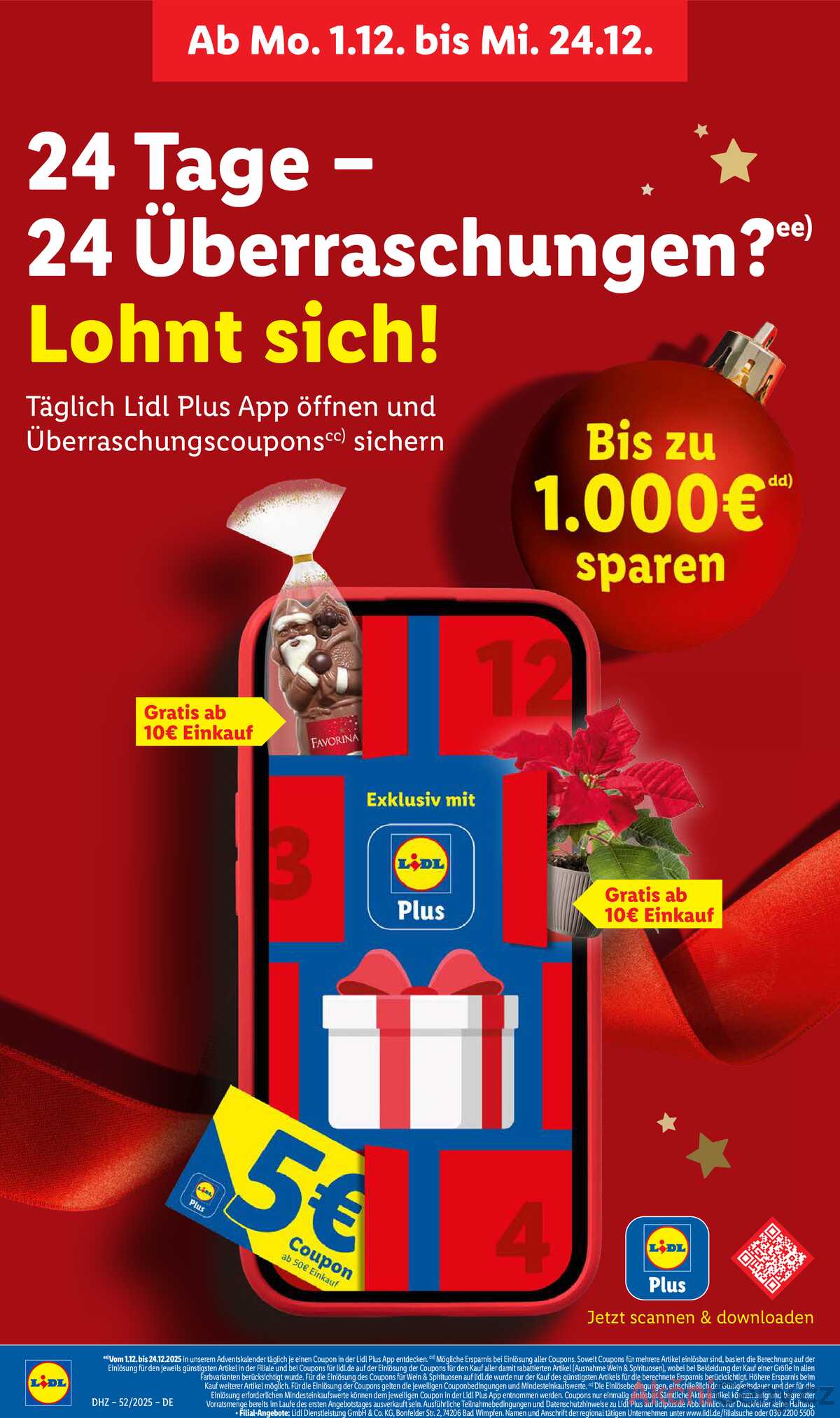 Leták Lidl Německo 22.12.-27.12.2025 strana 18