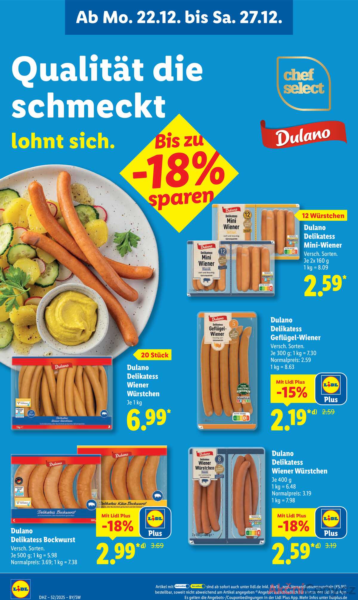 Leták Lidl Německo 22.12.-27.12.2025 strana 20