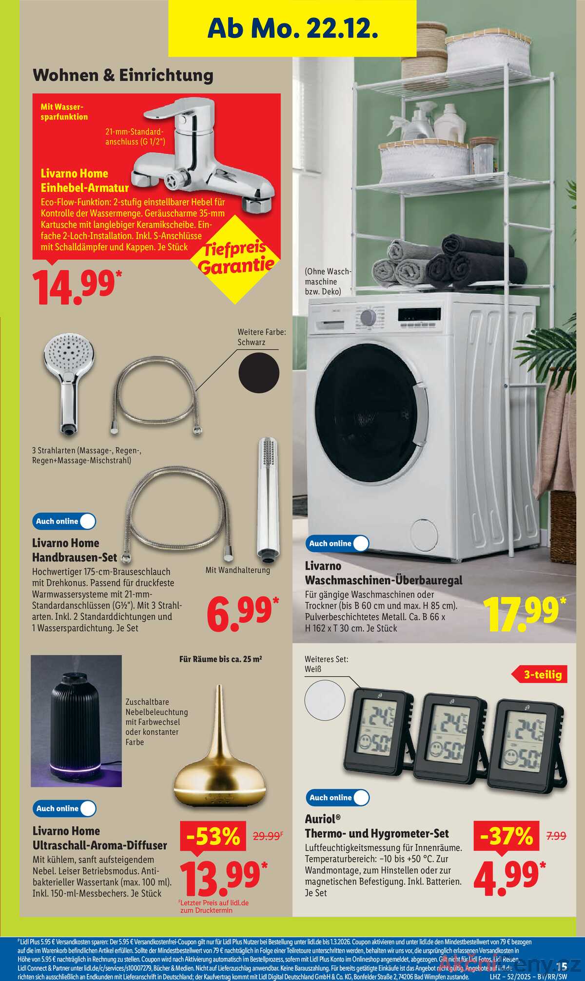 Leták Lidl Německo 22.12.-27.12.2025 strana 25