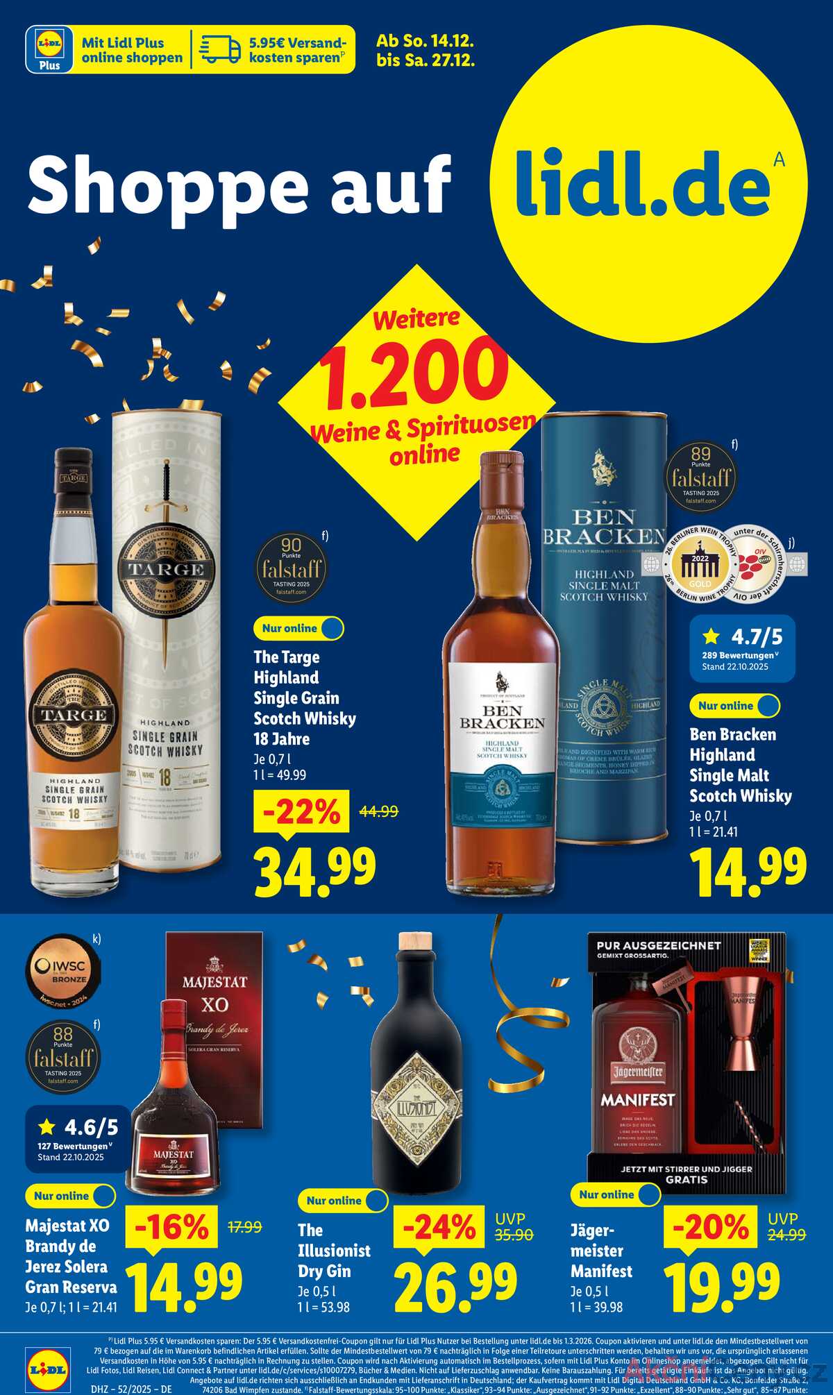Leták Lidl Německo 22.12.-27.12.2025 strana 38