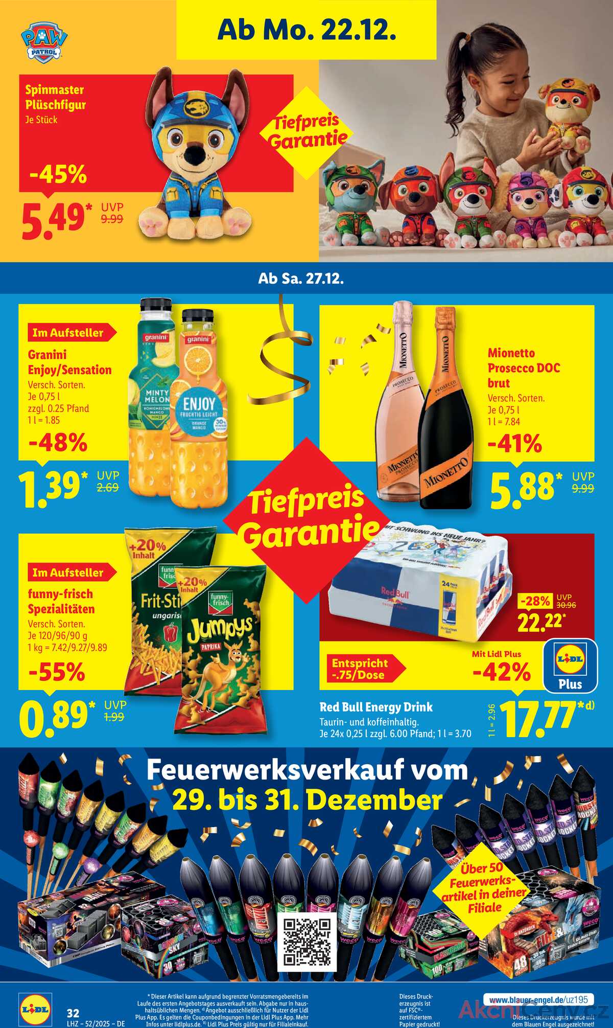 Leták Lidl Německo 22.12.-27.12.2025 strana 52