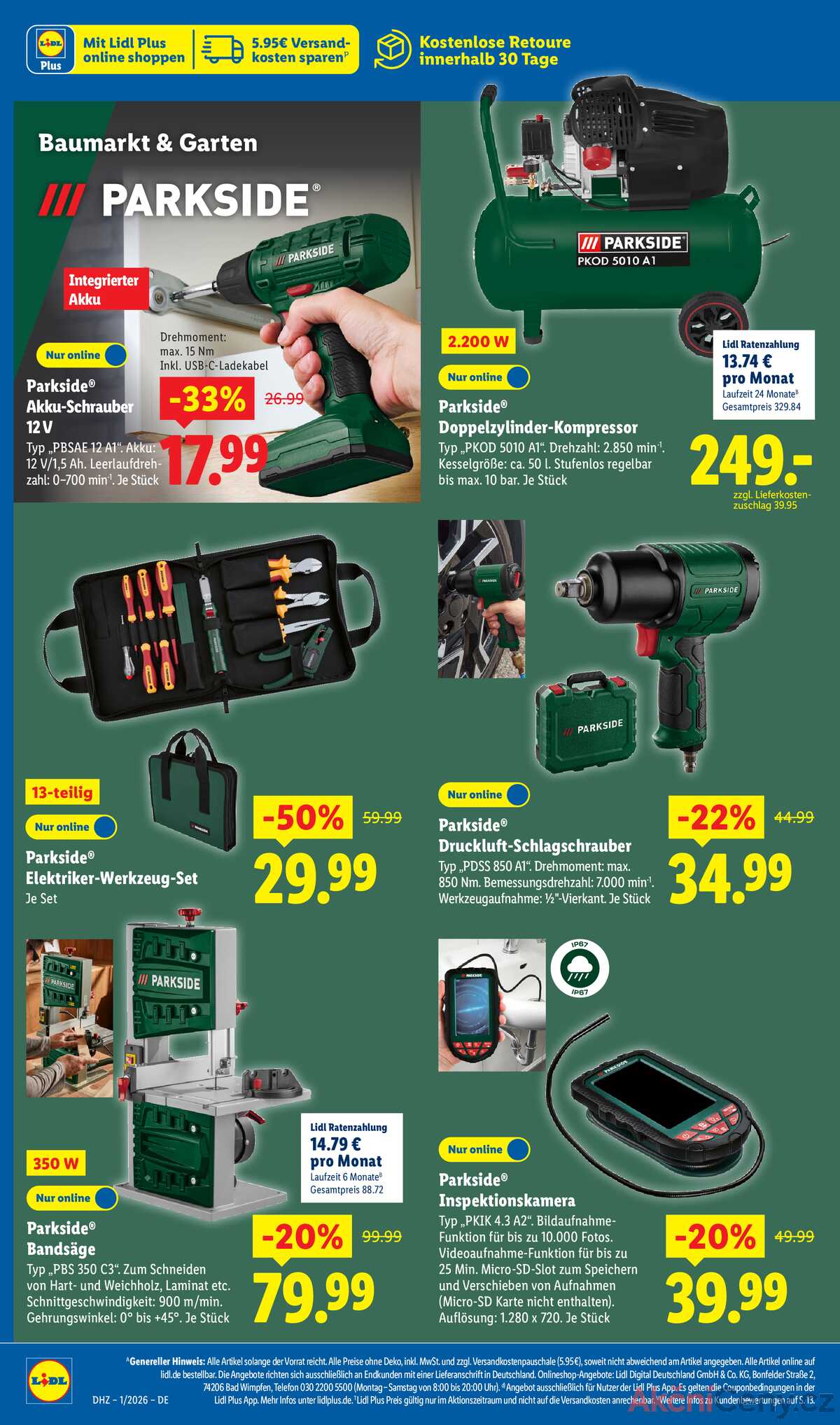 Leták Lidl Německo 29.12.-3.1.2026 strana 20