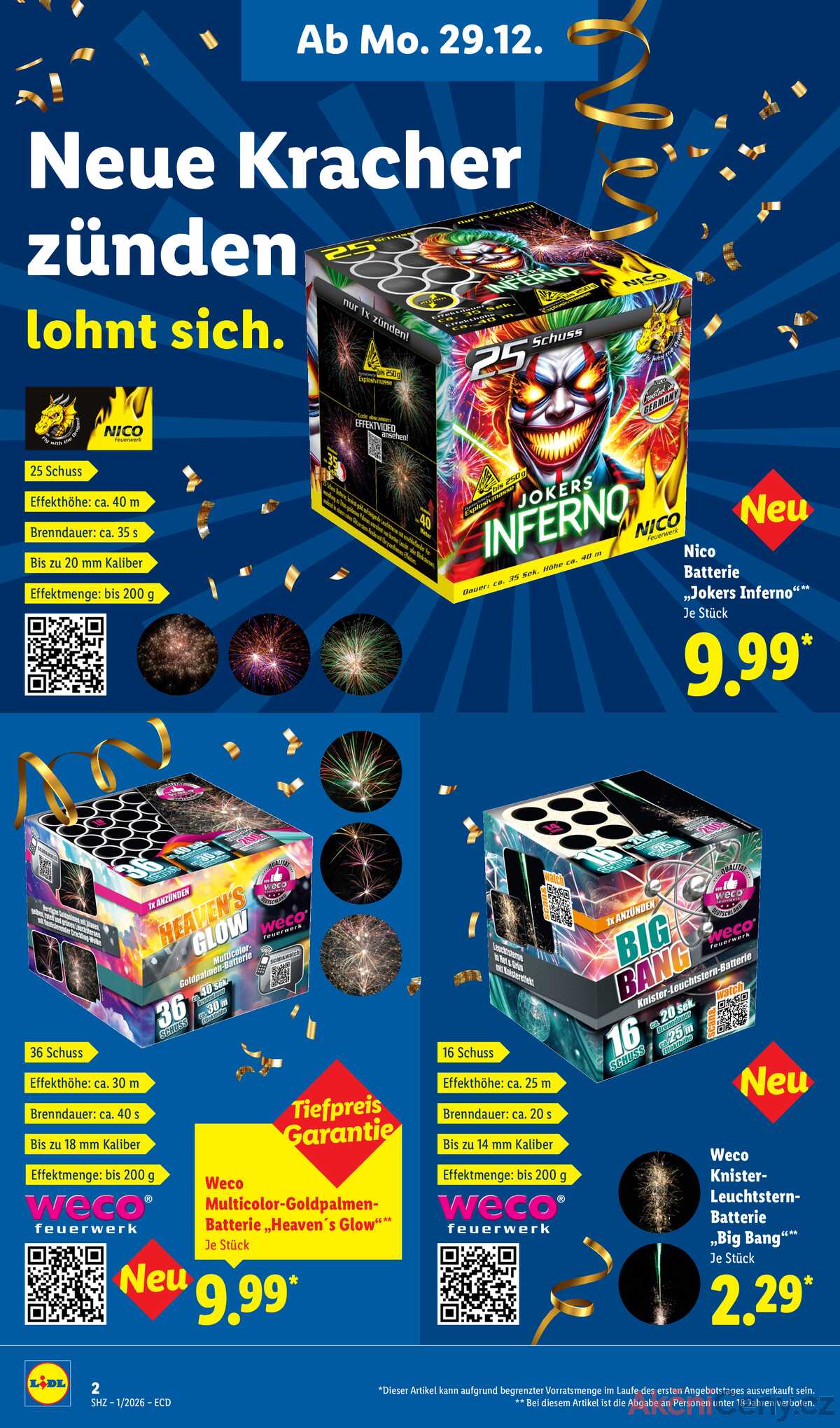 Leták Lidl Německo 29.12.-31.12.2025 strana 2