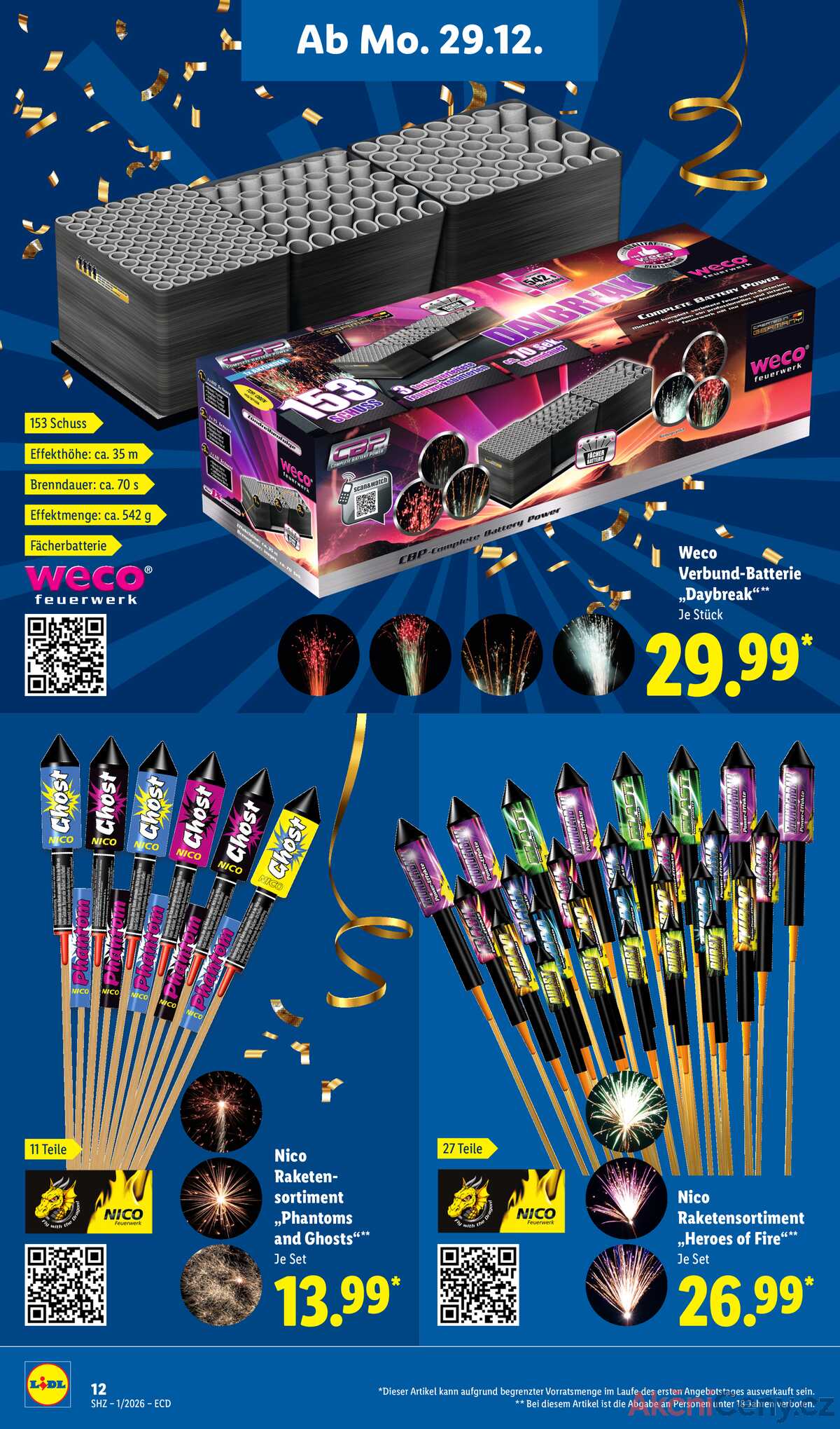 Leták Lidl Německo 29.12.-31.12.2025 strana 12