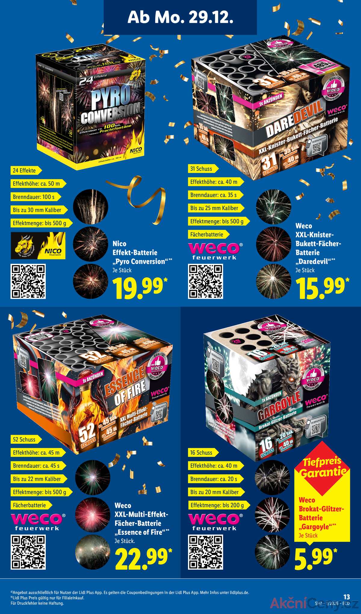 Leták Lidl Německo 29.12.-31.12.2025 strana 13