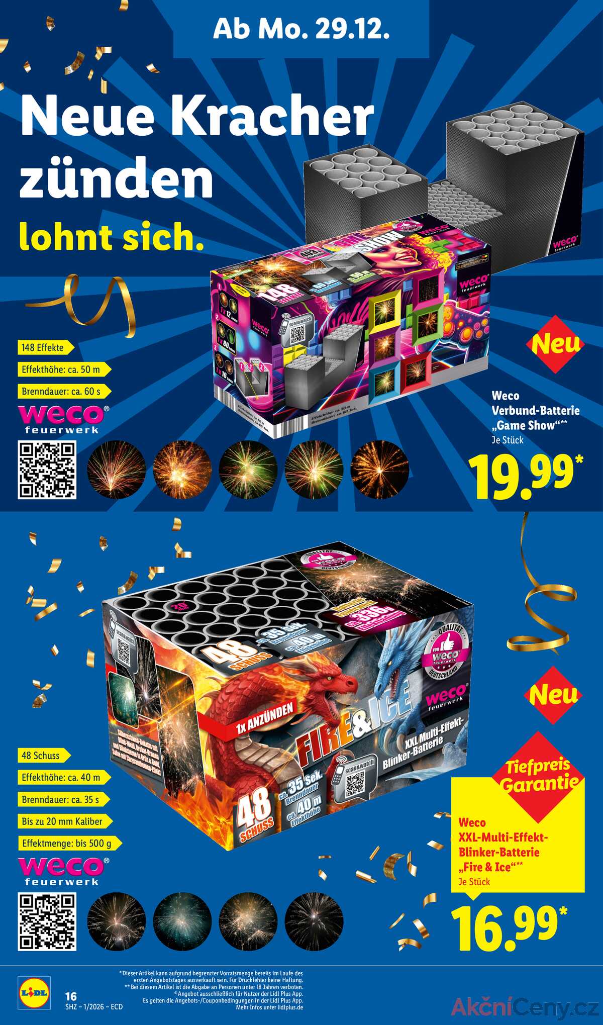 Leták Lidl Německo 29.12.-31.12.2025 strana 16