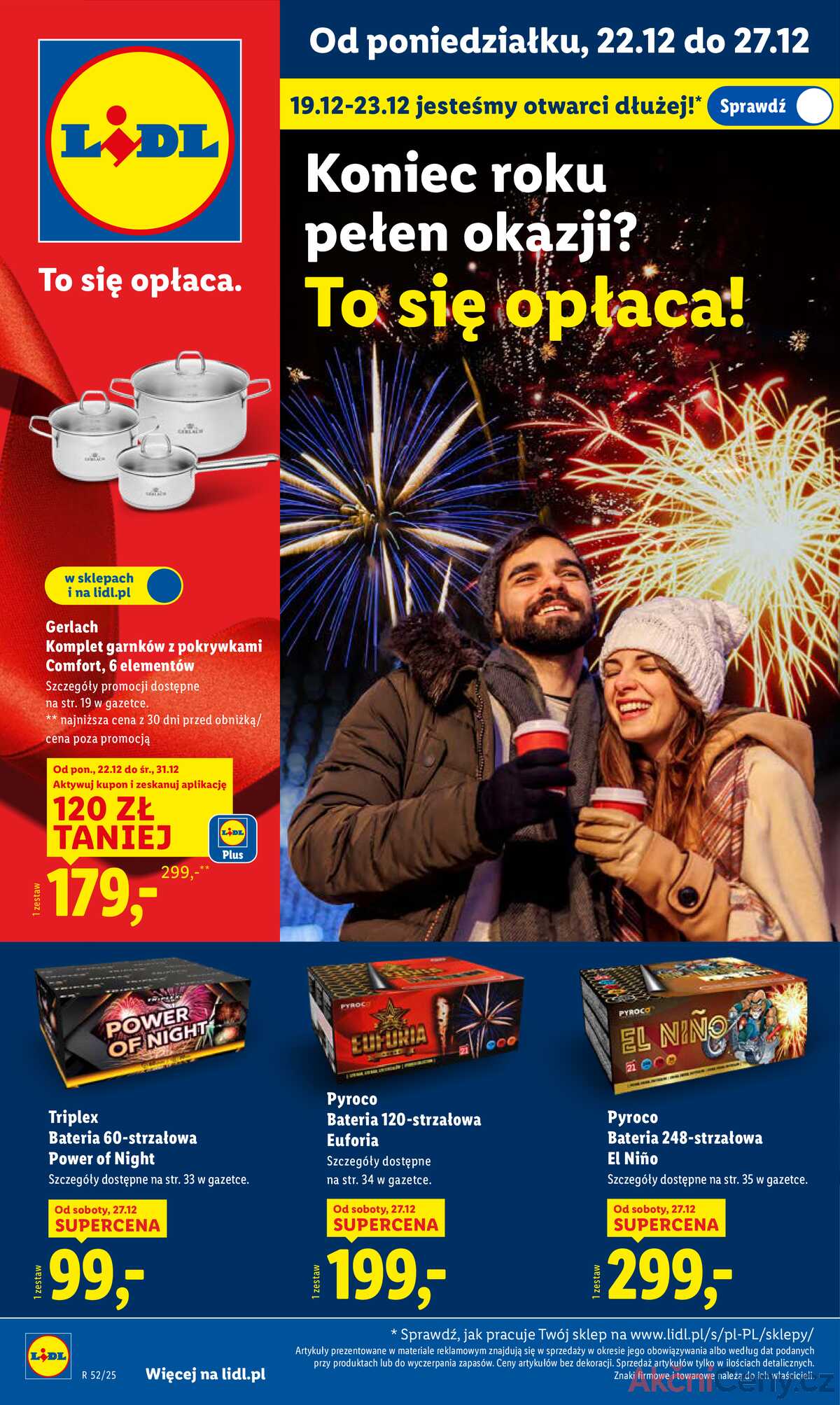 Katalog Lidl Polsko 22.12.-27.12.2025 strana 1