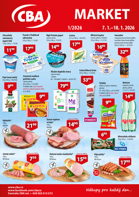 CBA Market od 7.1. do 18.1.2026