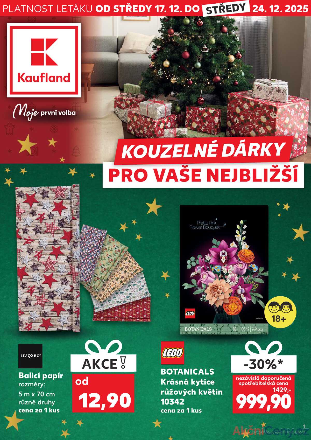 Kaufland Spotřební zboží 17.12. - 24.12. strana 1