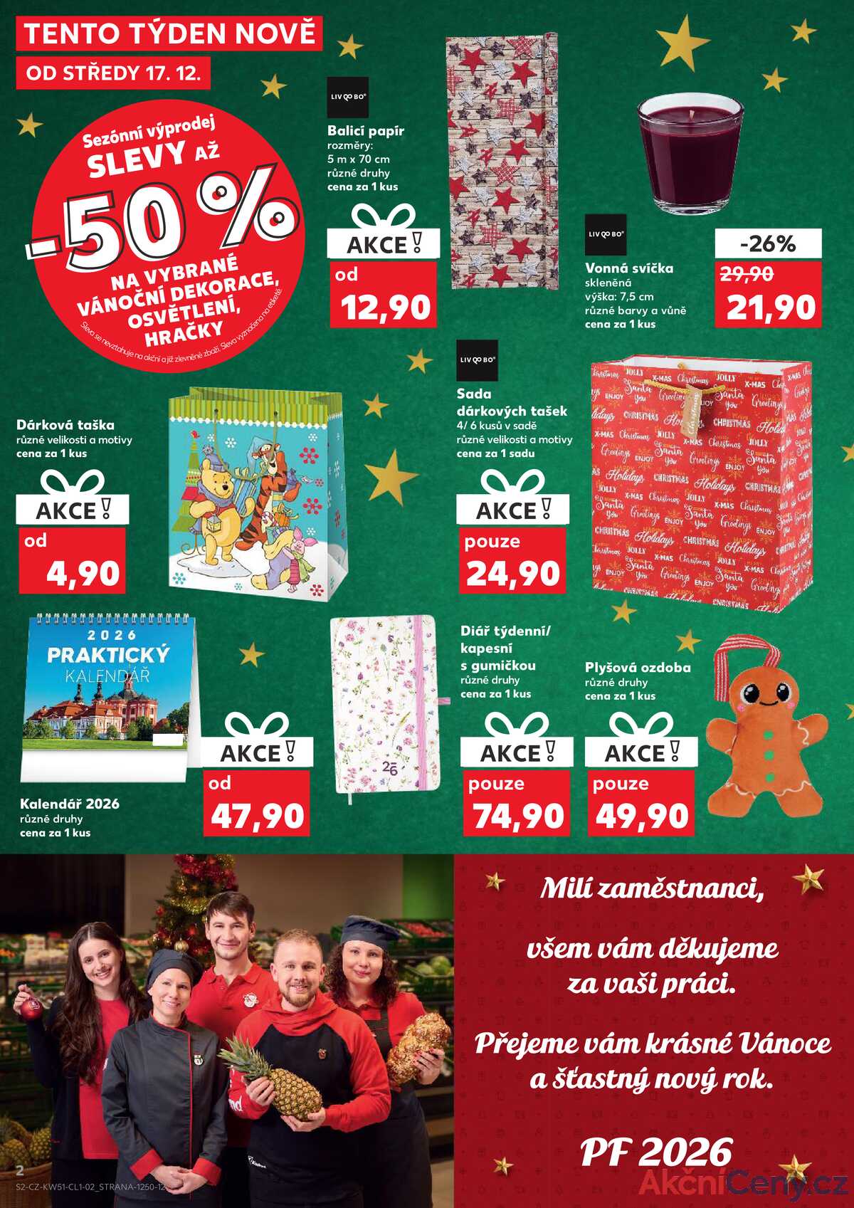 Kaufland Spotřební zboží 17.12. - 24.12. strana 2