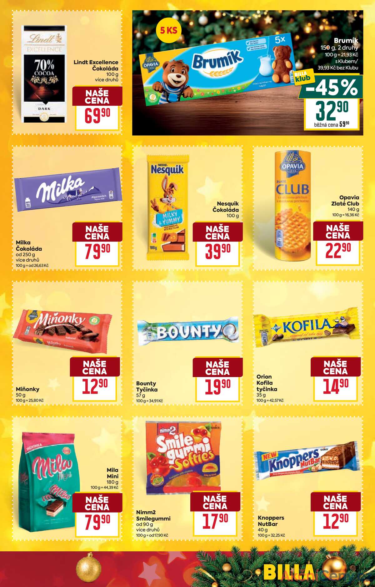Billa  od 17.12. do 24.12.2025 strana 33