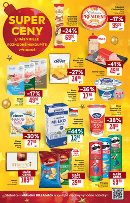 Billa  od 17.12. do 24.12.2025
