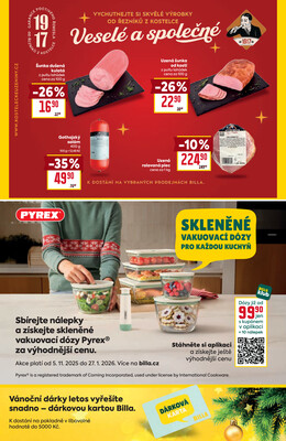 Billa  od 17.12. do 24.12.2025