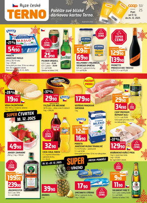 Terno Blatná, Strakonice 17.12. - 24.12.