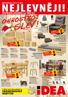 Idea nábytek letáky