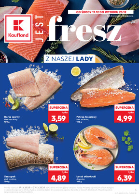 Leták Kaufland Polsko 17.12.-23.12.2025