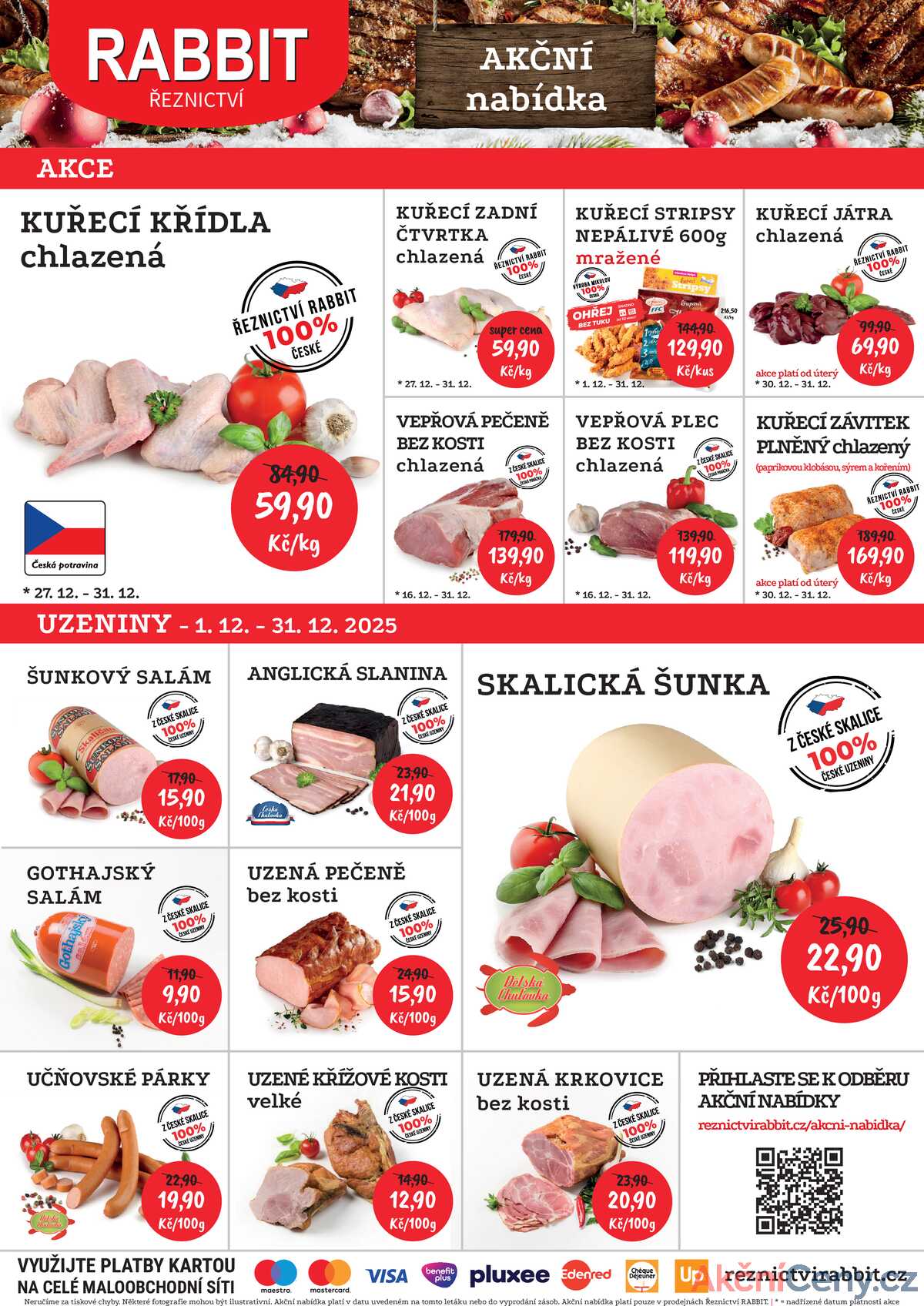 RABBIT řeznictví od 27.12. do 31.12.2025 strana 1